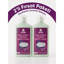 Gesko Parfümlü Lavanta Kokulu Robot Süpürge Deterjanı 2X500 ml Etkili Temizlik Ürünü