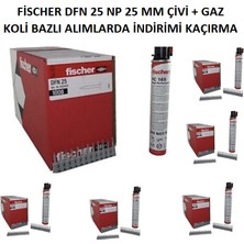 Fischer Dfn 30 Np Çivi + Fc 165 Gaz Tüpü 1 Koli
