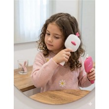 Kitchen Dream Sevimli 1 Adet Bebek Çocuk Kolay Saç Açan Silikon Uçlu Saç Tarağı Saça Zarar Vermeyen Saç Fırçası