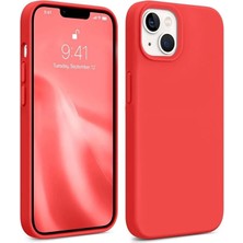 3gen Case iPhone 14 Plus, 15 Plus Uyumlu Lansman Silikon Kılıf Içi Kadife Kaplamalı