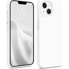 3gen Case iPhone 14 Plus, 15 Plus Uyumlu Lansman Silikon Kılıf Içi Kadife Kaplamalı
