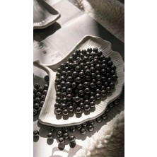100 Gram - Inci Boncuk - 12 mm Renk : Siyah