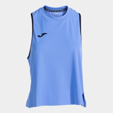 Joma 902683.715 Smash Kadın Kolsuz Tenis ve Padel Tişörtü - Mavi