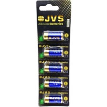 BURADABULDUN Jvs A23 LR23 12V Alkalin Araç Kumanda Pili 5 Li Paket Garaj Kapısı Alarm Pili