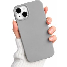3gen Case iPhone 14 Plus, 15 Plus Uyumlu Lansman Silikon Kılıf Içi Kadife Kaplamalı
