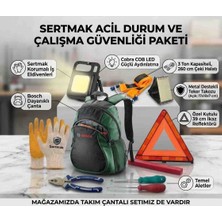 Super-Bag Otomobil Araç Içi Bulunması Gerekenler Seti - Bagaj Düzenleyici Acil Durum Kiti