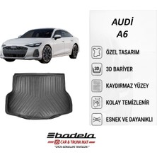 Badela Audi A6 2026 Uyumlu 3D Kauçuk Bagaj Havuzu