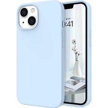 3gen Case iPhone 14 Plus, 15 Plus Uyumlu Lansman Silikon Kılıf Içi Kadife Kaplamalı