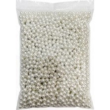 500 Gram Inci Boncuk 8 mm Renk: Beyaz