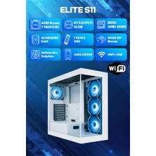 Game Garaj Elite S11 Amd Ryzen 7 7800X3D 32GB RAM 1TB SSD RTX5070Ti 360MM Sıvı Soğutma Freedos Oyuncu OEM Paket