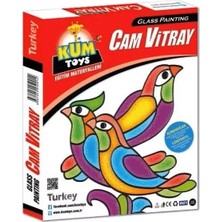 Liva Craft Cam Vitray - Glass Paıntıng Boyama Seti