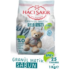 Hacı Şakir Bebek Çamaşır Deterjanı Granülmatik 1000 gr