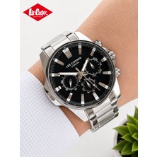 Lee Cooper Çelik Kordon Kadran Özellikleri Aktif 50 mt Suya Dayanıklı Erkek Kol Saati LC.K01.M2