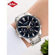 Lee Cooper Çelik Kordon Kadran Özellikleri Aktif 50 mt Suya Dayanıklı Erkek Kol Saati LC.K01.M1
