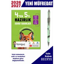 Tonguç Akademi 4 Ten 5'e Hazırlık Kitabı 2027 + Yeşil Kapak + Hediyeli