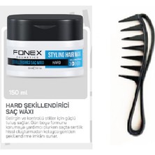Fonex Ultra Hard Hair Styling Wax 150 ml +Şekil Wax Tarak