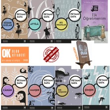 Ötüken Neşriyat Sözde Kızlar - Mahşer - Attila - Şimşek - Ilk Öğretmenim Canan - Biz Insanlar/ 8 Kitap Telefon Tutucu Hediye - Peyami Safa