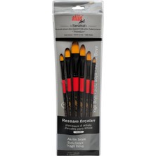Stilo Art (Set 2) Kedi Dili Fırça Seti  ( 6'lı )