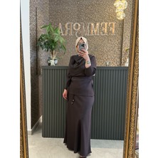 Missemramiss Satin Grace Etekli Takım