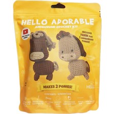 Hello Adorable Amigurumi Kiti - 2'li Set HC885