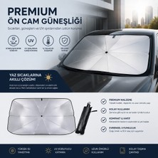 Akscar Universal Şemsiye Oto Cam Güneşliği