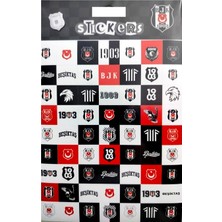 Piolent Beşiktaş Icon Sticker Sheet Karışık Orijinal Lisanslı