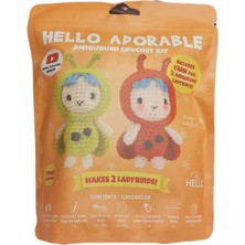 Hello Adorable Amigurumi Kiti - 2'li Set HC881