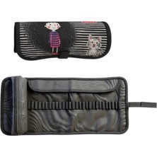 Stilo Spiral Rulo Kalemlik ( Crazy Girl And Kitten )