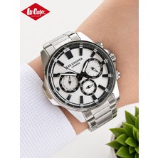 Lee Cooper Çelik Kordon Kadran Özellikleri Aktif 50 mt Suya Dayanıklı Erkek Kol Saati LC.K01.M3