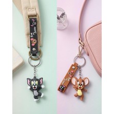 Yakamoz Home Tom ve Jerry Premium 2’li Anahtarlık Seti – Eğlence ve Hatıra