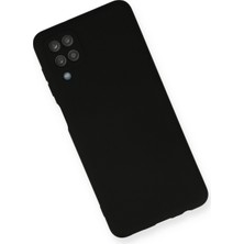Abatech Samsung A12 Siyah Lansman Kılıf