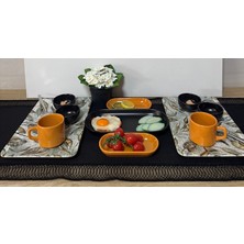 Keramika 11 Parça 2 Kişilik Kahvaltı Takımı