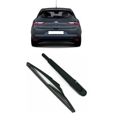 CME PARTS Renault Megane 4 Iv Hb 2016-2020 Uyumlu Arka Cam Silecek Kolu ve Süpürgesi Takım 287811574R