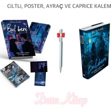 İndigo Kitap Beyza Alkoç Ciltli Set Bul Beni 2 Kitap, Caprice Kalem, Poster, Ayraç ve Kokulu Defter Seti