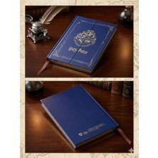 Plastora Home Vegan Deri Mıknatıslı Kapaklı Harry Potter Defteri 80 Yaprak - 16.5cm x 11CM