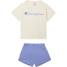 Champion Champıon Kız Çocuk Şort T-Shırt Takım 405096-YS141