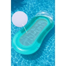 Bestway Lux Fileli Deniz Yatağı - Hydroluxe Lounge Fileli Yatak - Fileli Koltuk Yatak Şişme - Şişme Deniz Yatağı 160X84 Cm.