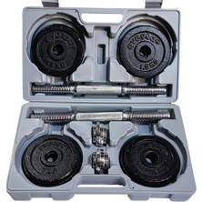 Avessa 15 Kg-Set Çantalı Siyah Plaka 2 KRLY6401