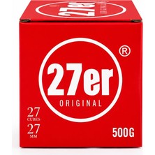 Eds 27ER Original 27 mm Küp Nargile Kömürü 500 gr – Hindistan Cevizi Kabuk Kömürü | Doğal Coconut Charcoal