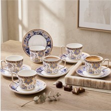 Aryıldız Alice 6 Kişilik 12 Parça Kahve Fincan Takımı 120 ml