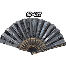 Magicool Plastik Kumaş Yelpaze 12'li OB-022