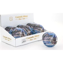 Magicool Taşlı Istanbul Tasarımı El Aynası Kalın ALK2488