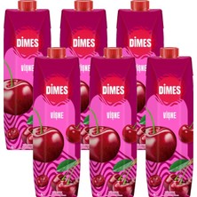 Dimes Vişne Meyve Suyu 1 Lt x 6 Adet