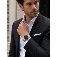 Daniel Klein Damat ve Takım Elbiseye Özel 2 Yıl Garantili Çelik Kordon Erkek Kol Saati VS.BLKT.1020