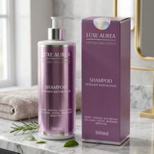 Luxe Aurea Genesis Fiber Repair Yoğun Onarıcı Keratin Şampuan - Yıpranmış Saçlara Özel Güçlendirici Bakım