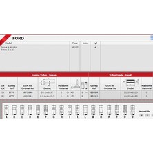 Güneş Sibop Gaydı G0414 In 8 In 8 Focus 1.6-16V