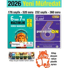 Tonguç Akademi 6'dan 7'ye Hazırlık Kitabı 2026 Yaz Tatili 6. Sınıf Paragrafon Soru Bankası