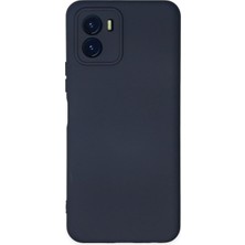 Semeglbl Newface Vivo Y15S Kılıf Nano Içi Kadife Silikon - Lacivert