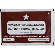 Tek Yıldız 19 - Kumaş Boyası Kahve 11 Gr
