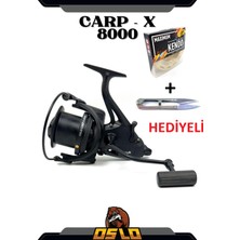 Oslo Carp-X 8000 Baitrunner Misina Sarılı Sazan Olta Makinesi